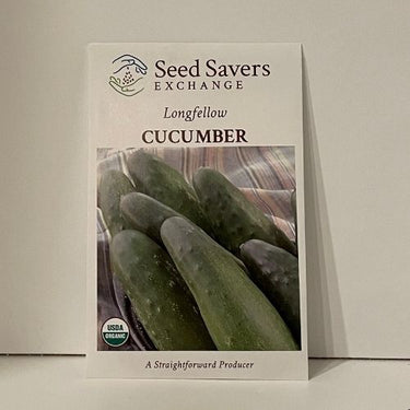 Organic Longfellow Cucumber, 1927 Heirloom Seeds
